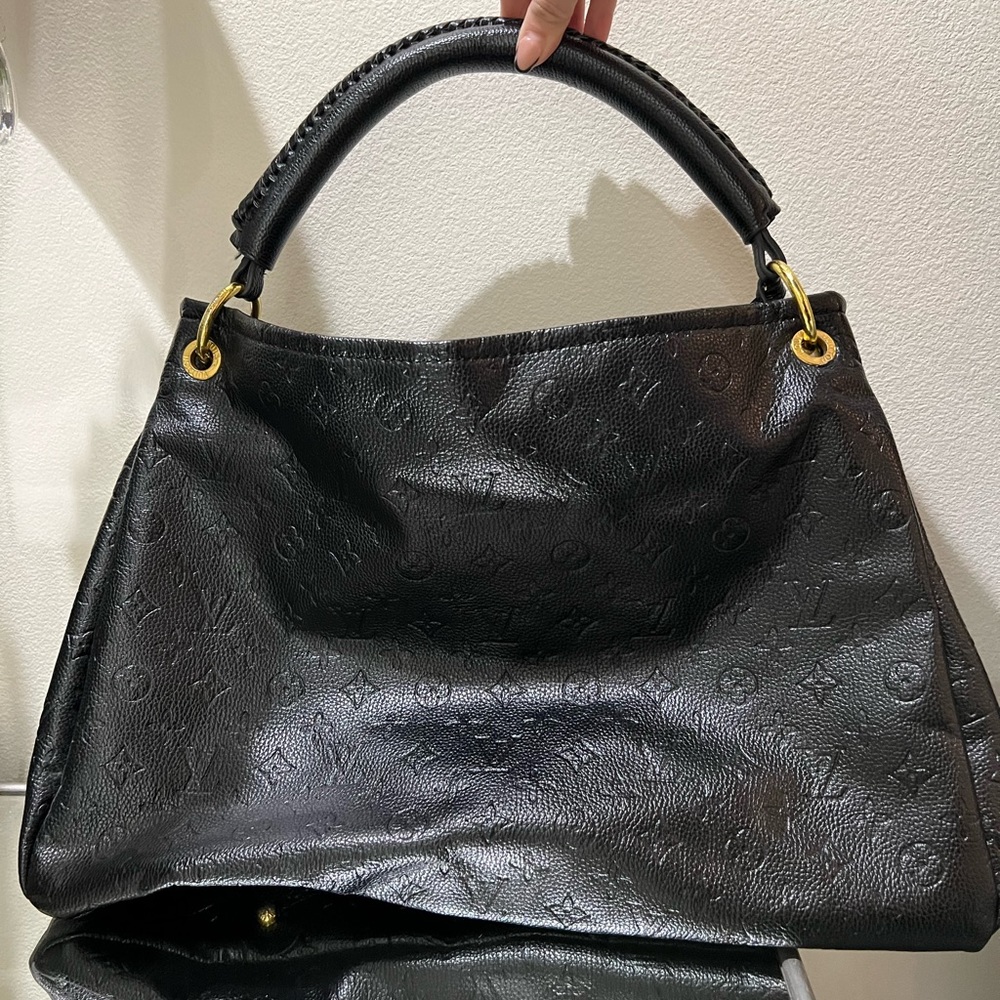 Black luxury bag